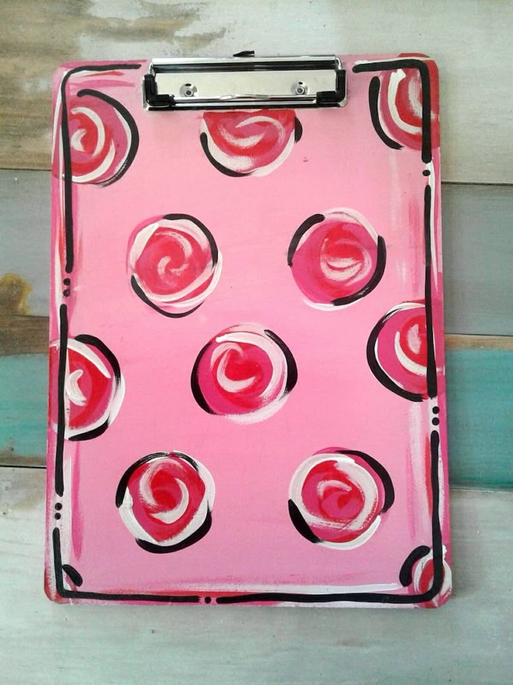 Custom Painted Clipboard