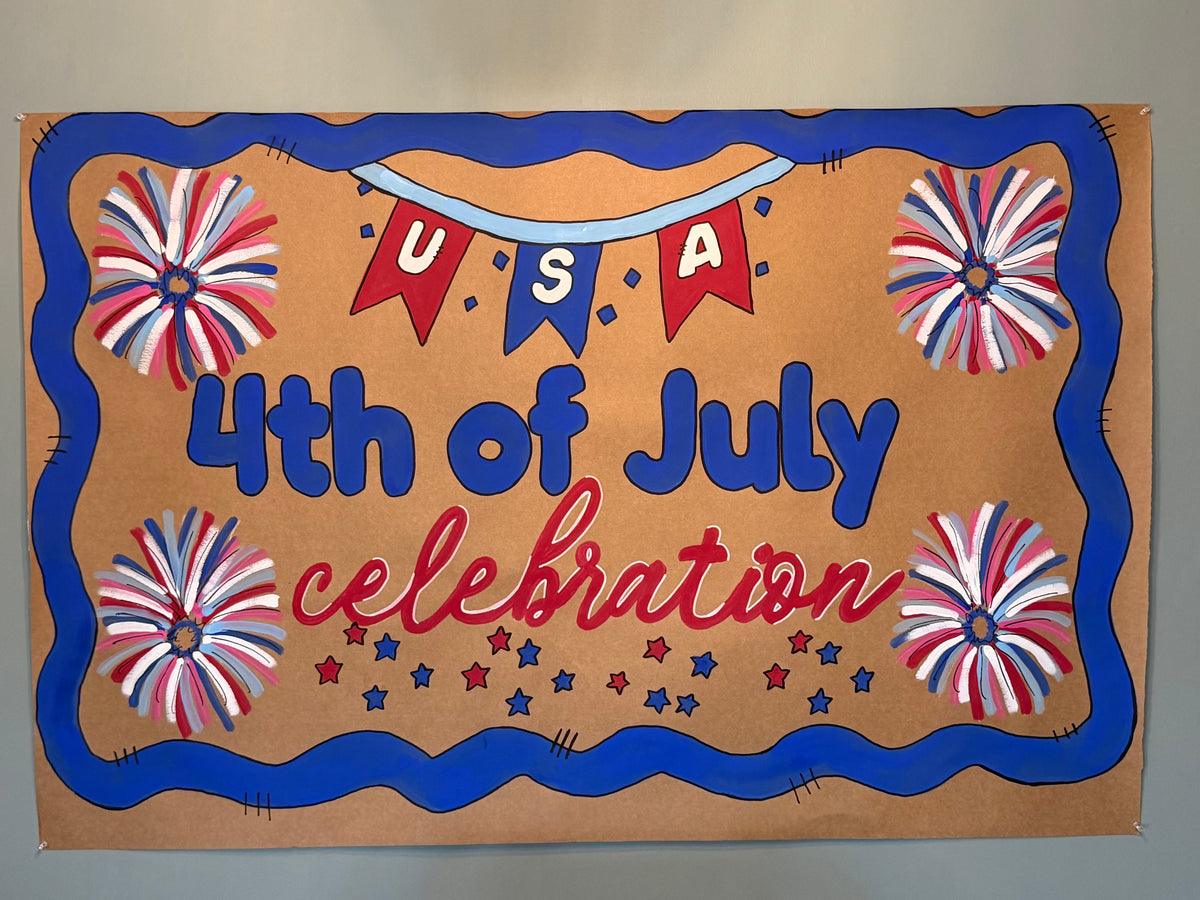 Custom Painted Banner