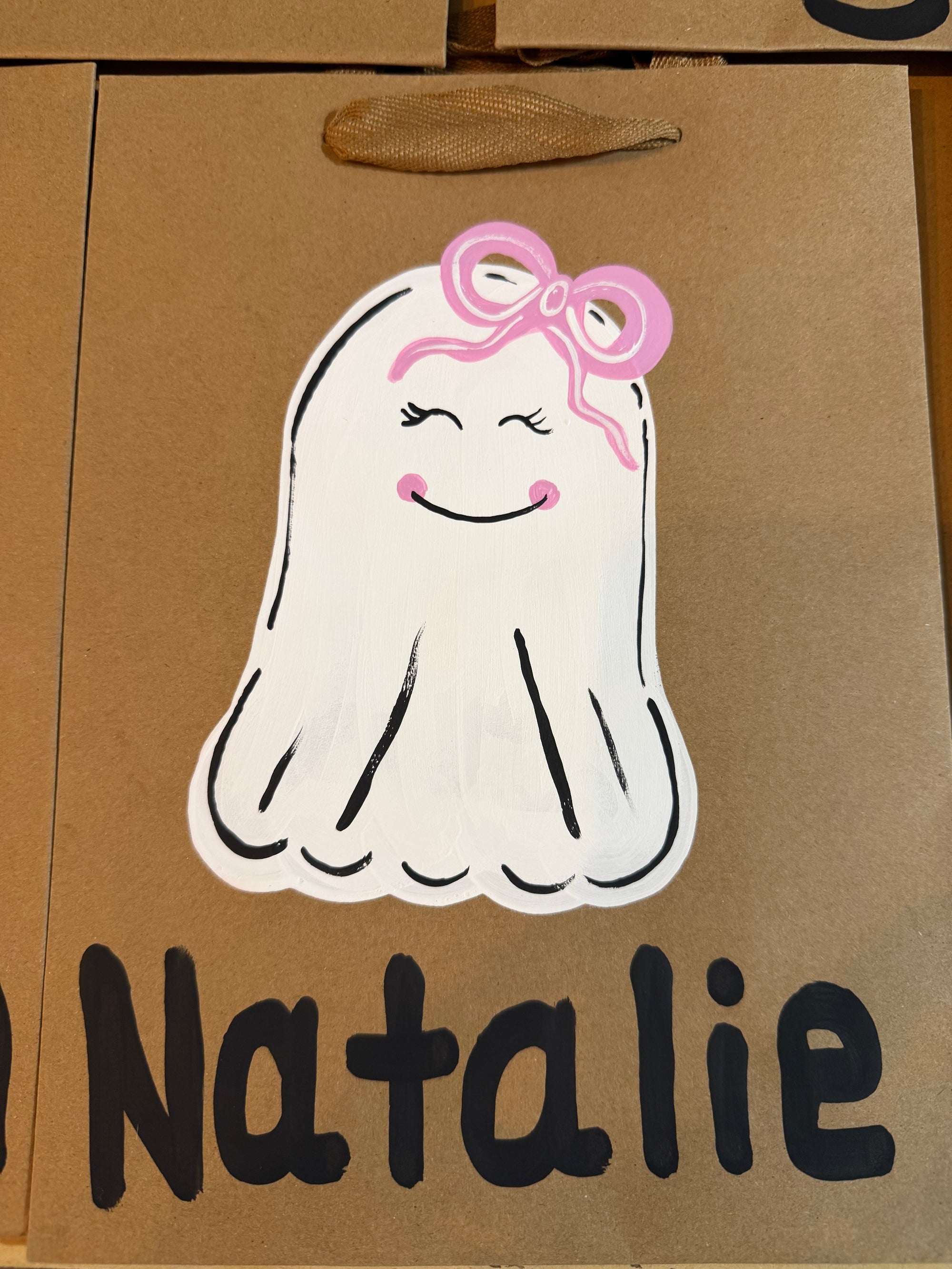 Custom Painted Boo Bags – Tanner Hill Designs Online
