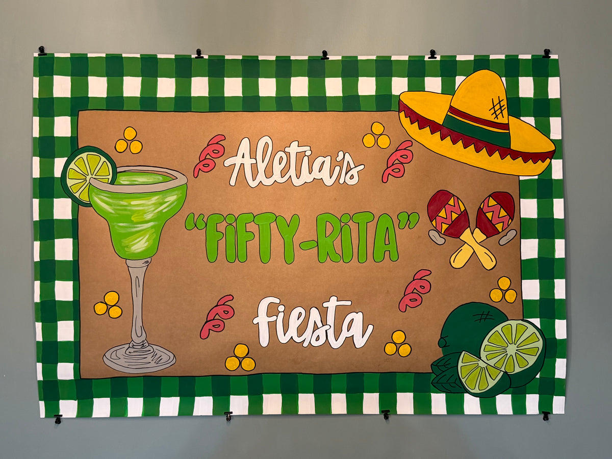 Custom Painted Banner